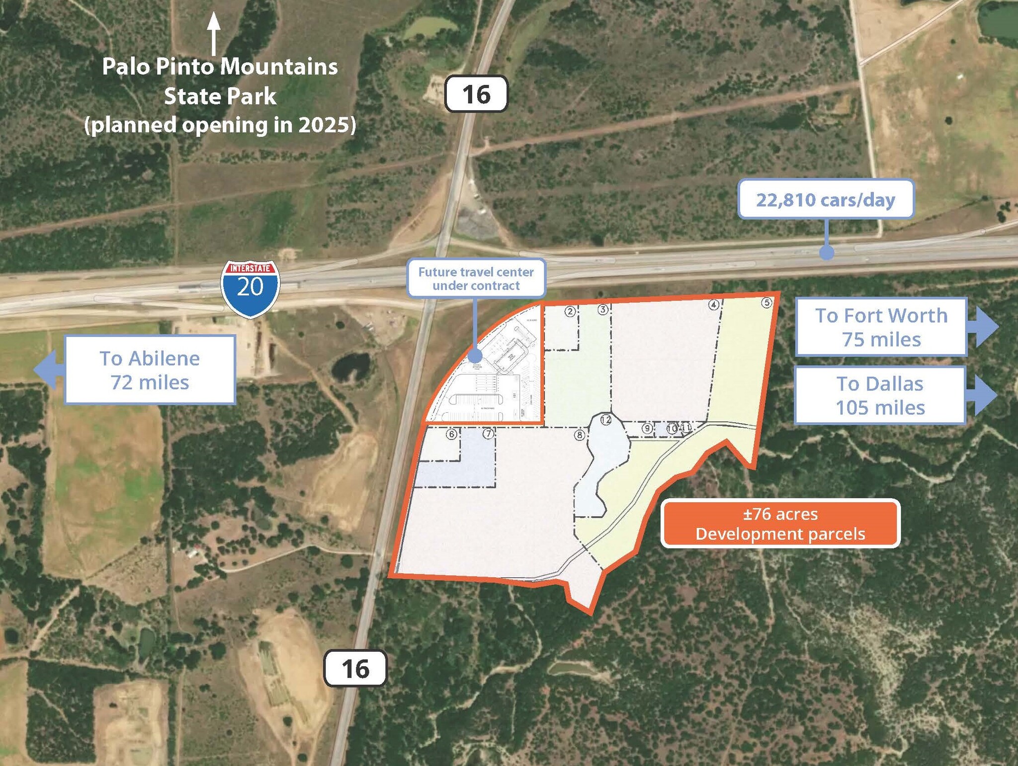 I-20 & Hwy 16, Strawn, TX for Sale