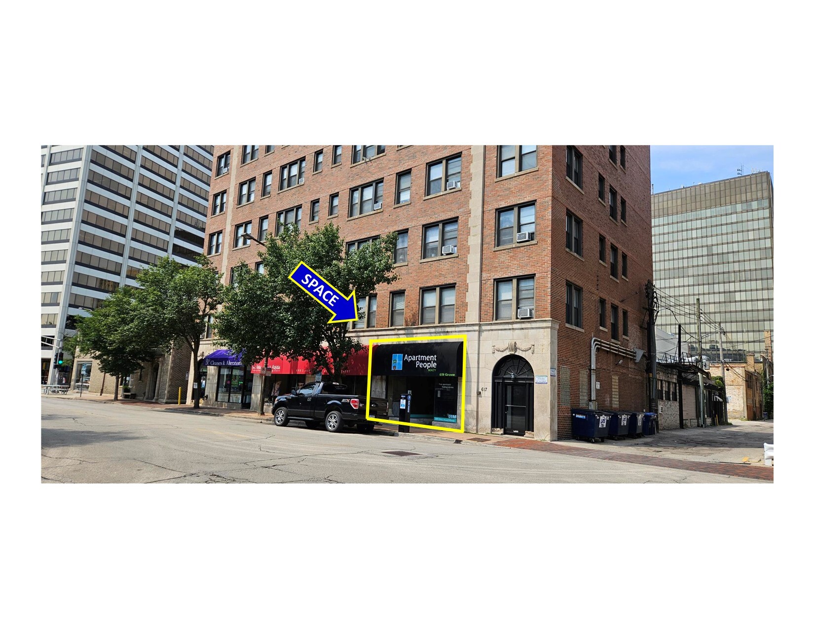 617-625 Grove St, Evanston, IL for Rent