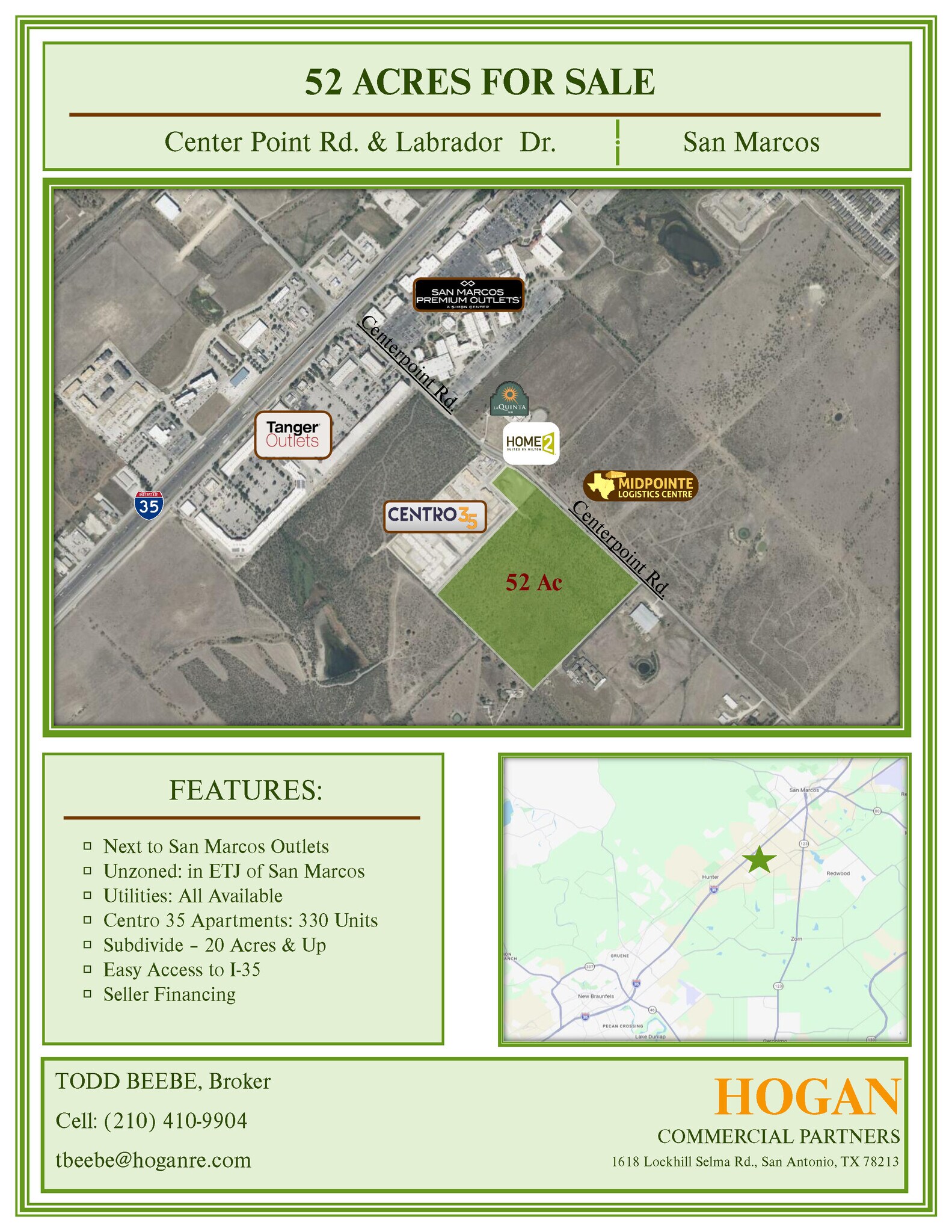 Center Point Rd, San Marcos, TX for Sale