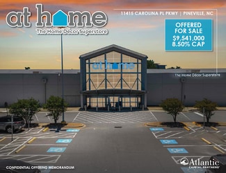 Pineville, NC Freestanding - 11415 Carolina Place Pky Pineville, NC Freestanding - 11415 Carolina Place Pky