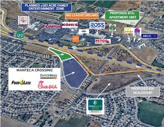 Manteca, CA Commercial Land - 2329 Atherton Dr