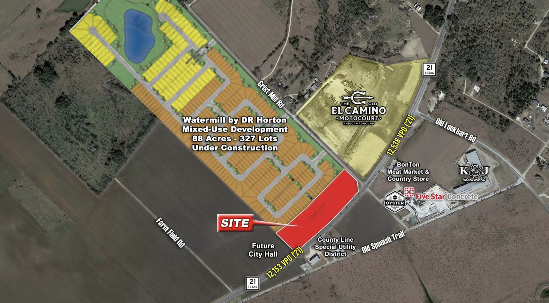 67 Grist Rd Uhland, TX 78640 Land Property for Sale on