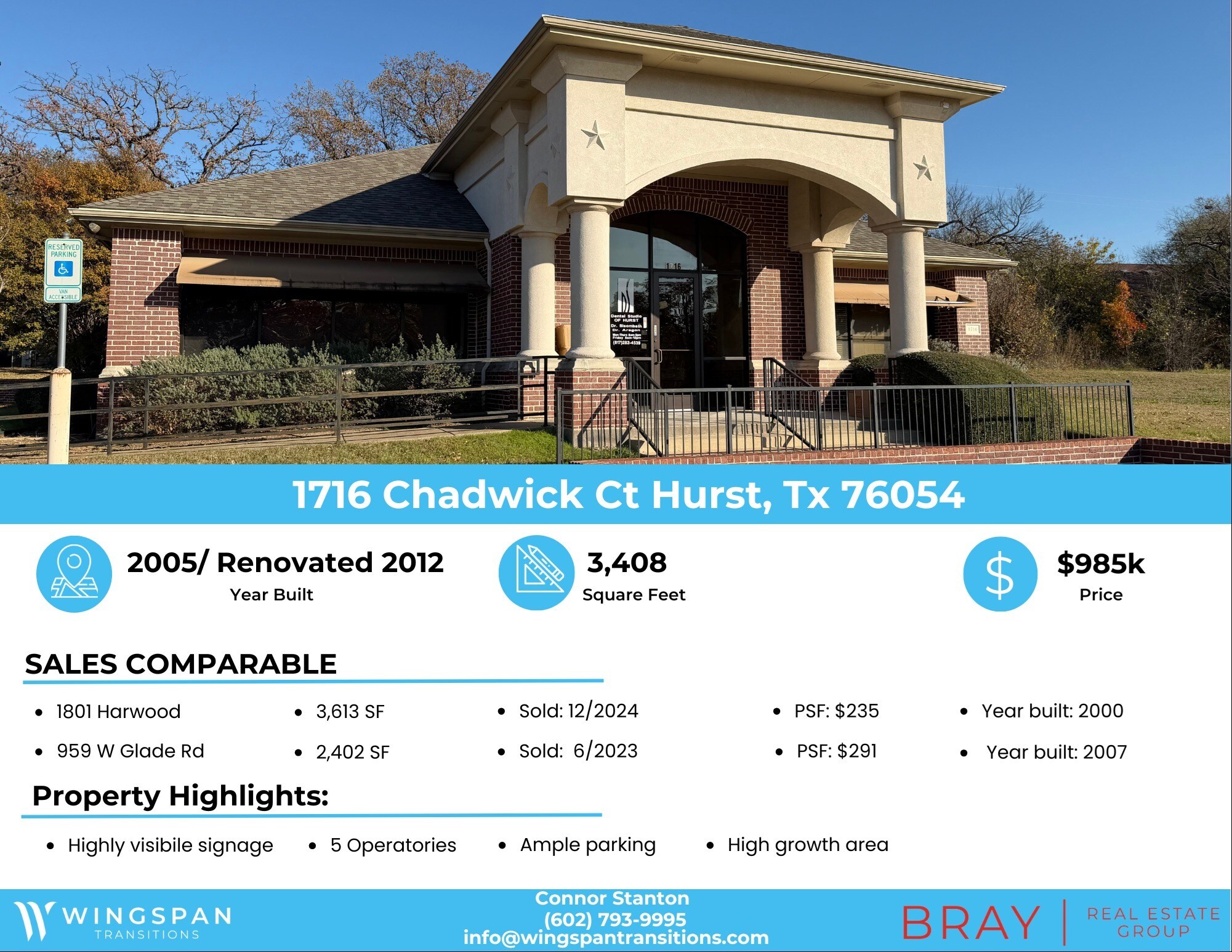 1716 Chadwick Ct, Hurst, TX for Sale