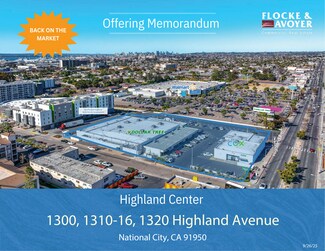 National City, CA Freestanding - 1320 Highland Ave National City, CA Freestanding - 1320 Highland Ave