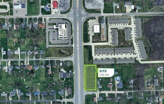 Fort Wayne, IN Commercial Land - 1600 Blk Windsor Rd