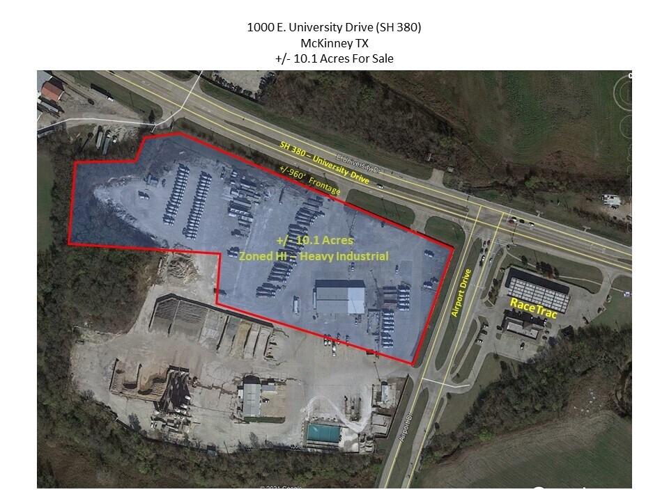 1000 University (SH 380) McKinney, TX 75069 Land Property for Lease