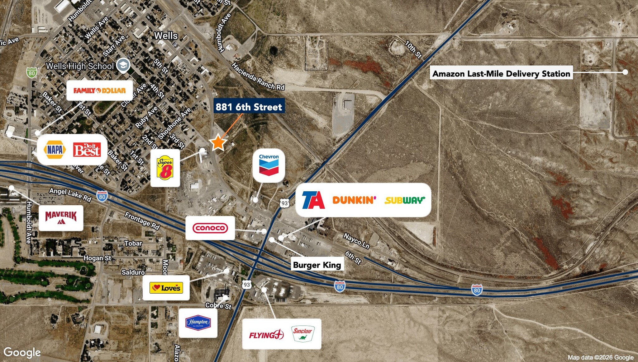 881 Hwy 40 Hwy, Wells, NV for Sale