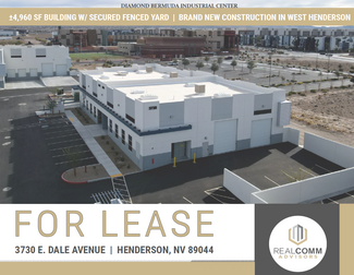 Henderson, NV Industrial - 3730 E Dale Ave