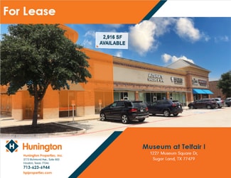 Sugar Land, TX Retail - 1227 Museum Square Dr Sugar Land, TX Retail - 1227 Museum Square Dr