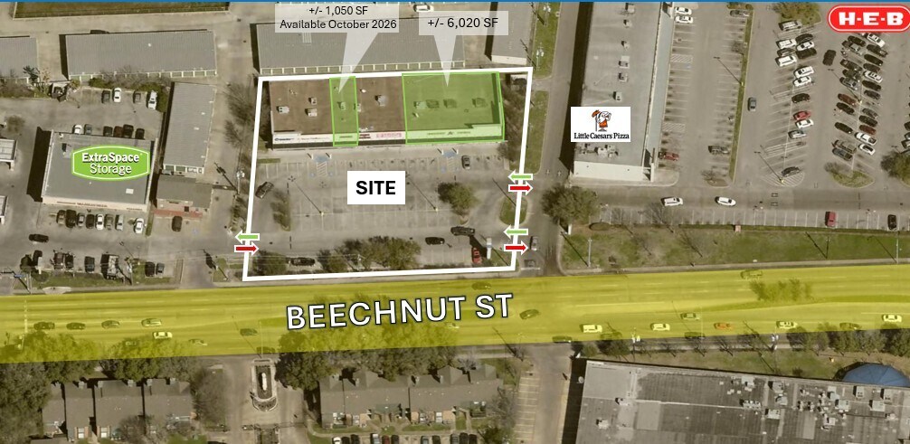 10208 Beechnut St, Houston, TX for Rent