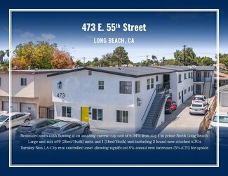 Long Beach, CA Apartments - 473 E 55th St