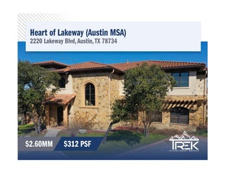 Austin, TX Medical - 2220 Lakeway Blvd Austin, TX Medical - 2220 Lakeway Blvd