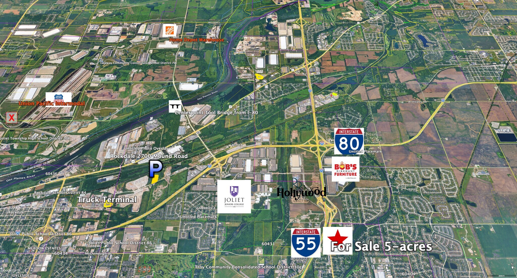 NWC Rte 59 & Amendodge Rd, Shorewood, IL for Sale