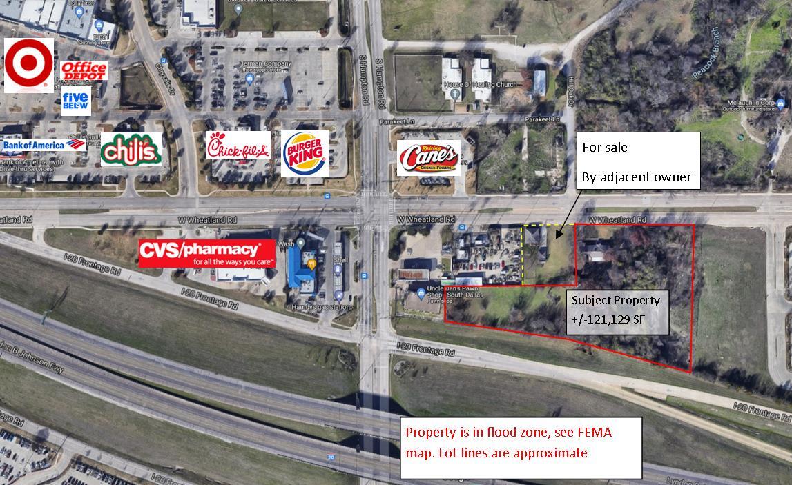 2252 W Wheatland Rd Dallas, TX 75232 Land Property for Sale on