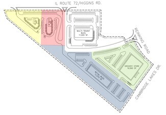 Pingree Grove, IL Commercial Land - Route 72 @ Reinking Rd