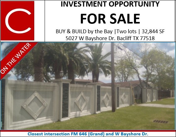 5027 West Bayshore Dr, Bacliff, TX for Sale