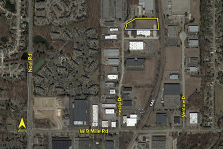 Novi, MI Commercial Land - Heslip Dr