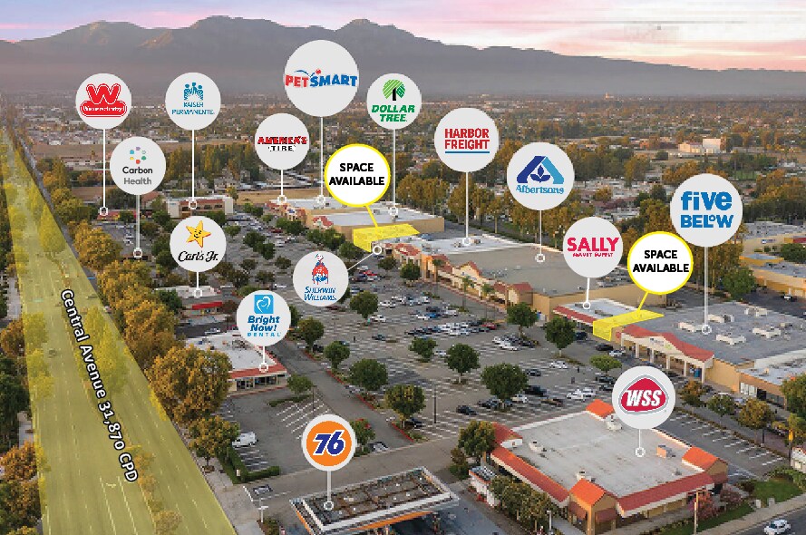 11901-12059 Central Ave, Chino, CA for Rent