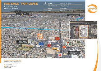 Las Vegas, NV Commercial Land - Approved Double-Drive-Thru Charleston @ Lamb