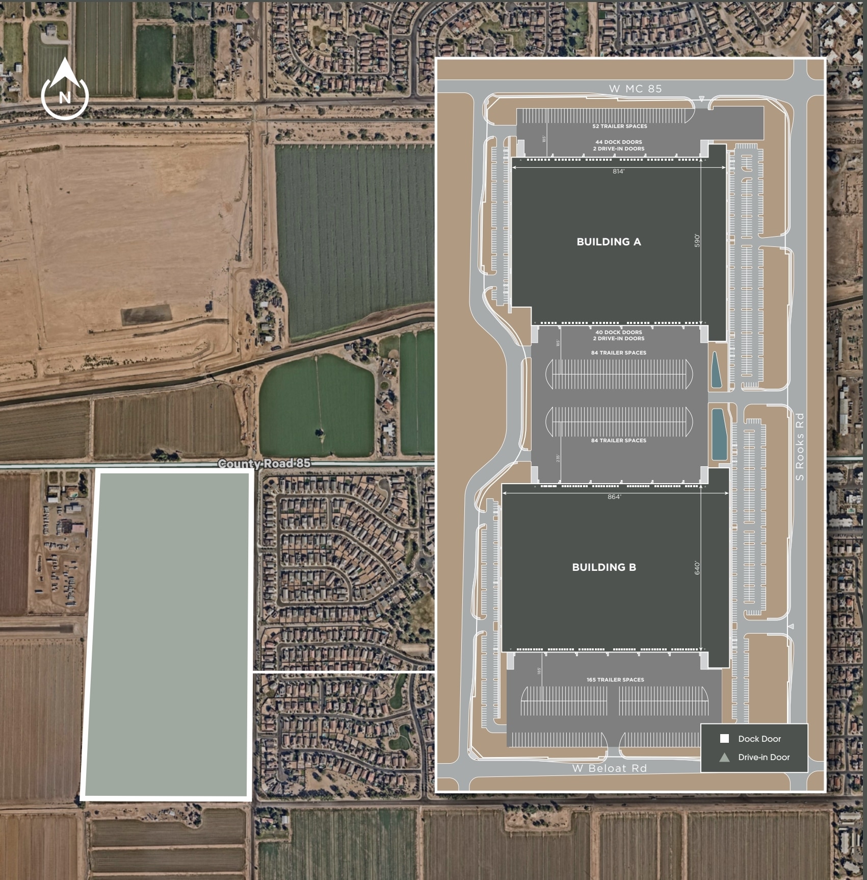 SWC MC 85 & Rooks Rd, Buckeye, AZ for Rent