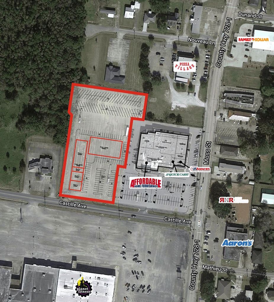 100 Castille Ave-Land, Lafayette, LA for Sale