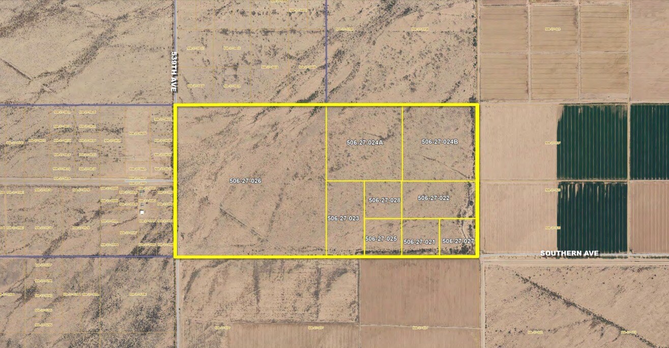 539th Ave & Southern Ave, Tonopah, AZ for Sale