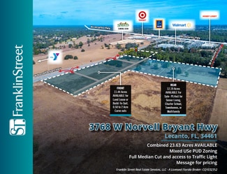 Lecanto, FL Commercial Land - 3768 W Norvell Bryant Hwy