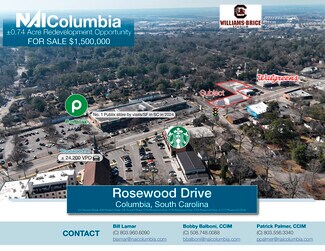 Columbia, SC Commercial Land - Rosewood Dr