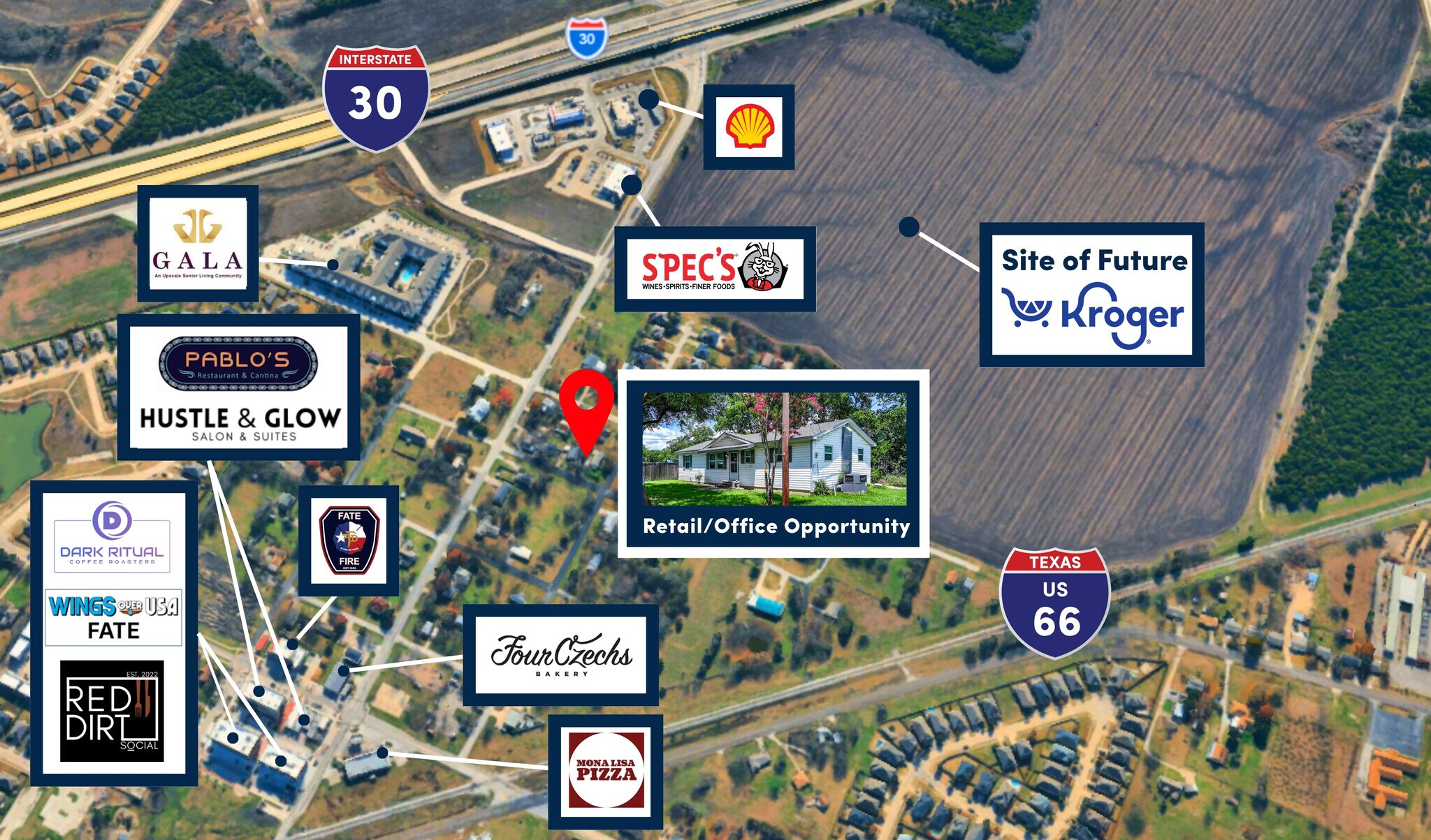 400 C B Davidson, Fate, TX for Sale