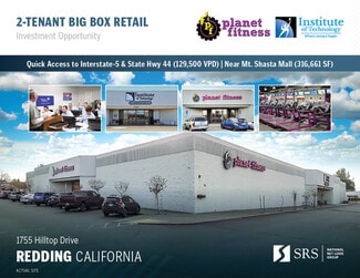 Redding, CA Retail - 1755 Hilltop Dr