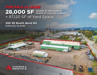 McMinnville, OR Manufacturing - 280 SE Booth Bend Rd McMinnville, OR Manufacturing - 280 SE Booth Bend Rd