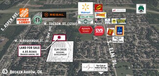 Broken Arrow, OK Residential Land - S 121st Street West of Elm
