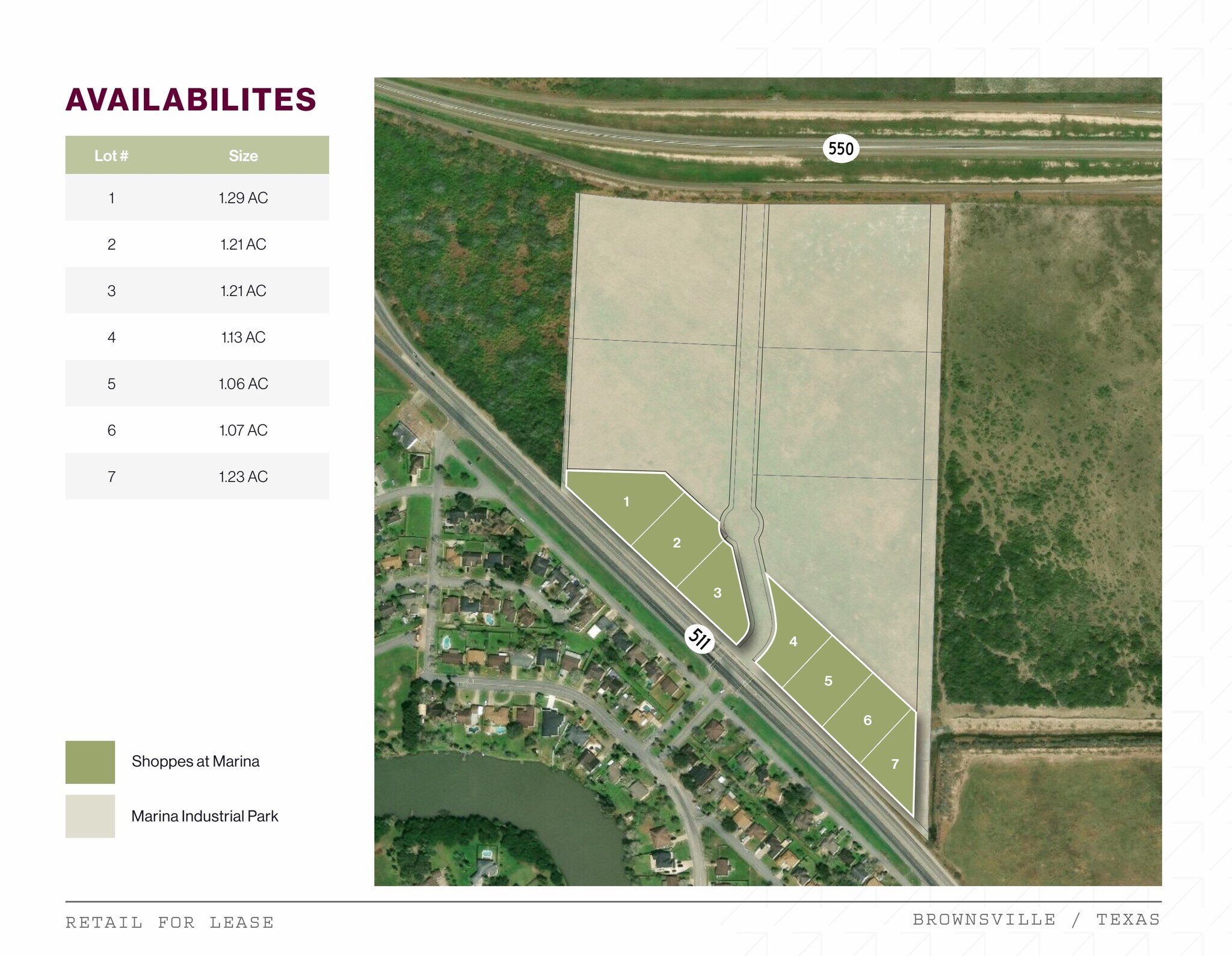 FM 511, Brownsville, TX for Rent
