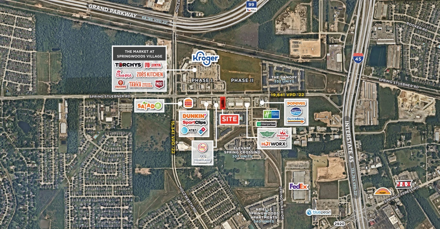 Spring Stuebner Rd & Holzwarth Rd, Spring, TX for Sale