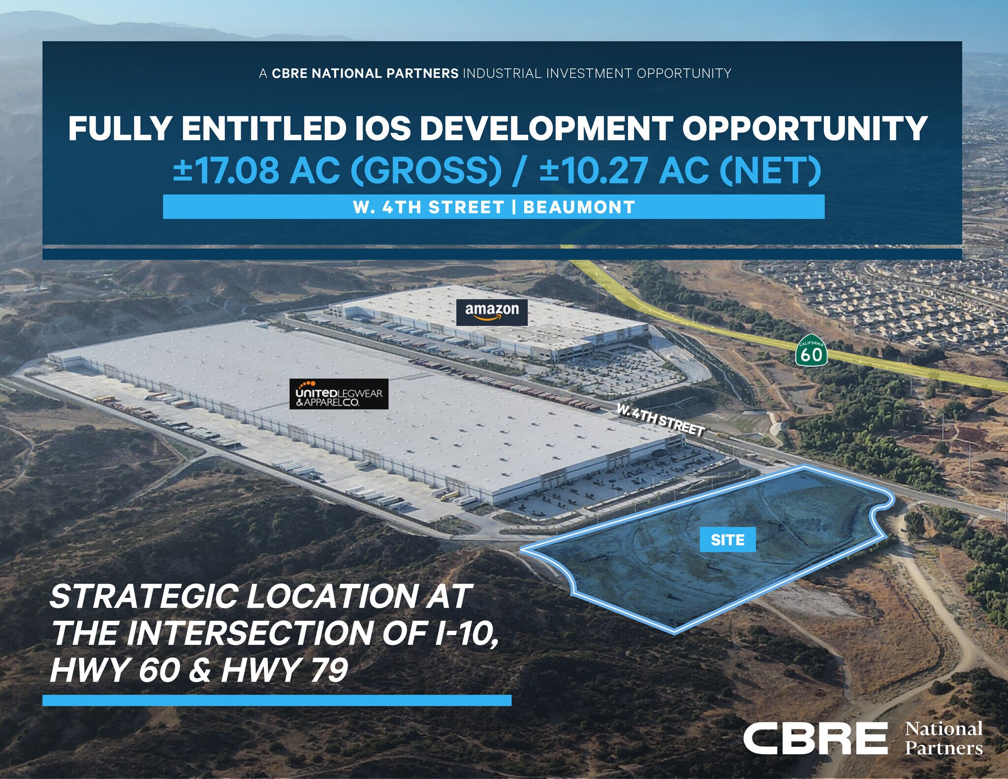 W 4th St Beaumont, CA 92223 Land Property for Sale on