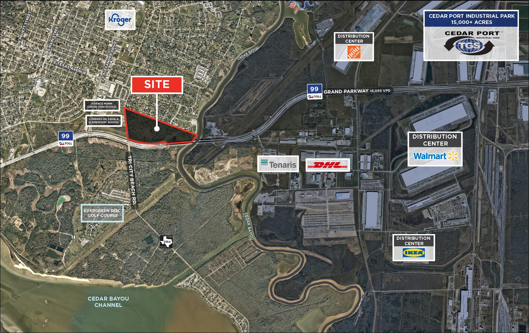 SH 99 & Tri City Beach Rd, Baytown, TX for Sale