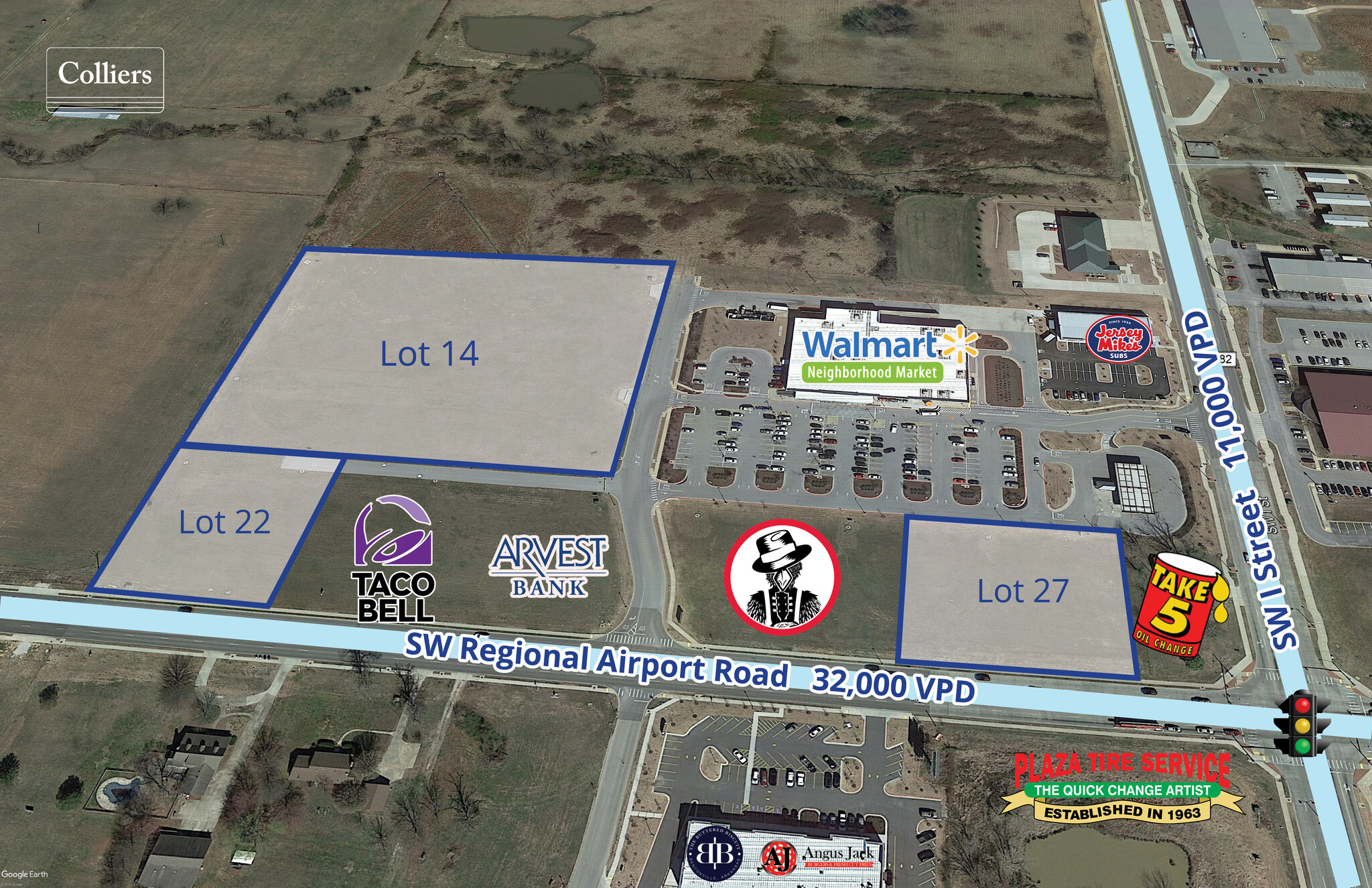 SW Regional Airport Blvd, Bentonville, AR for Sale