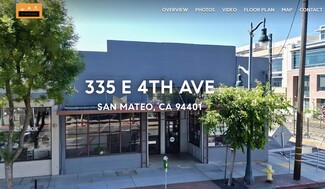 San Mateo, CA Retail - 335 E 4th Ave