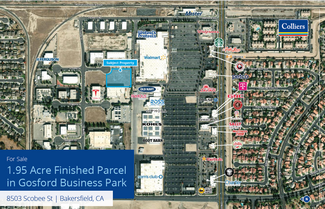 Bakersfield, CA Industrial Land - 8503 Scobee St