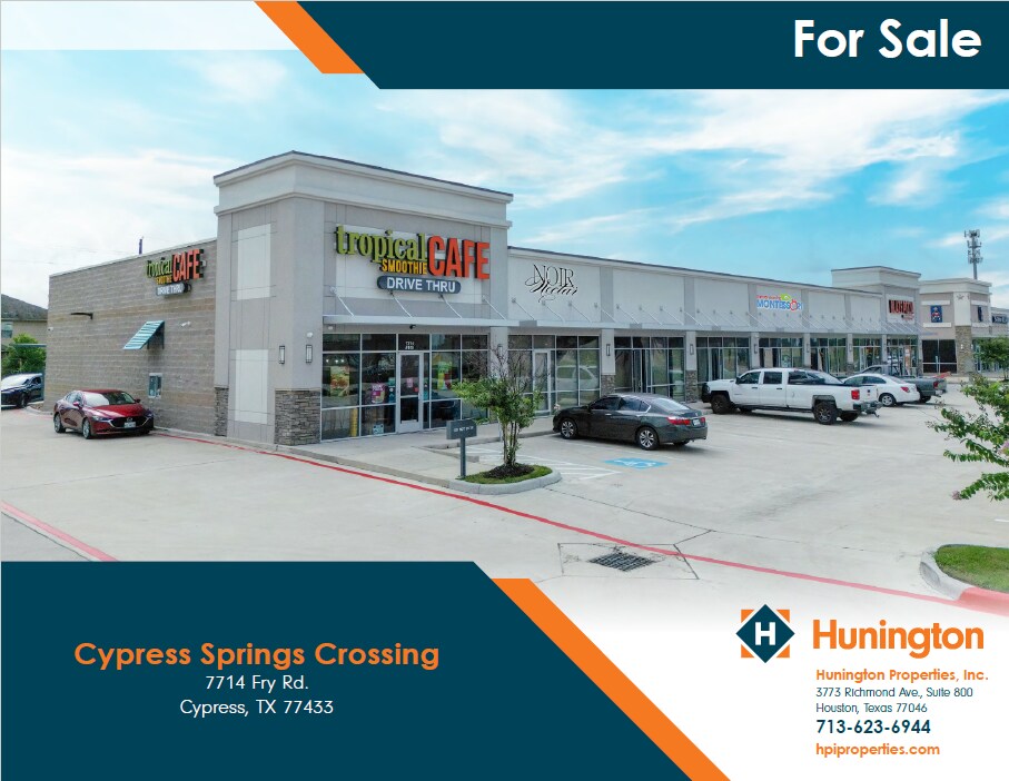 7714 Fry Rd, Cypress, TX for Sale