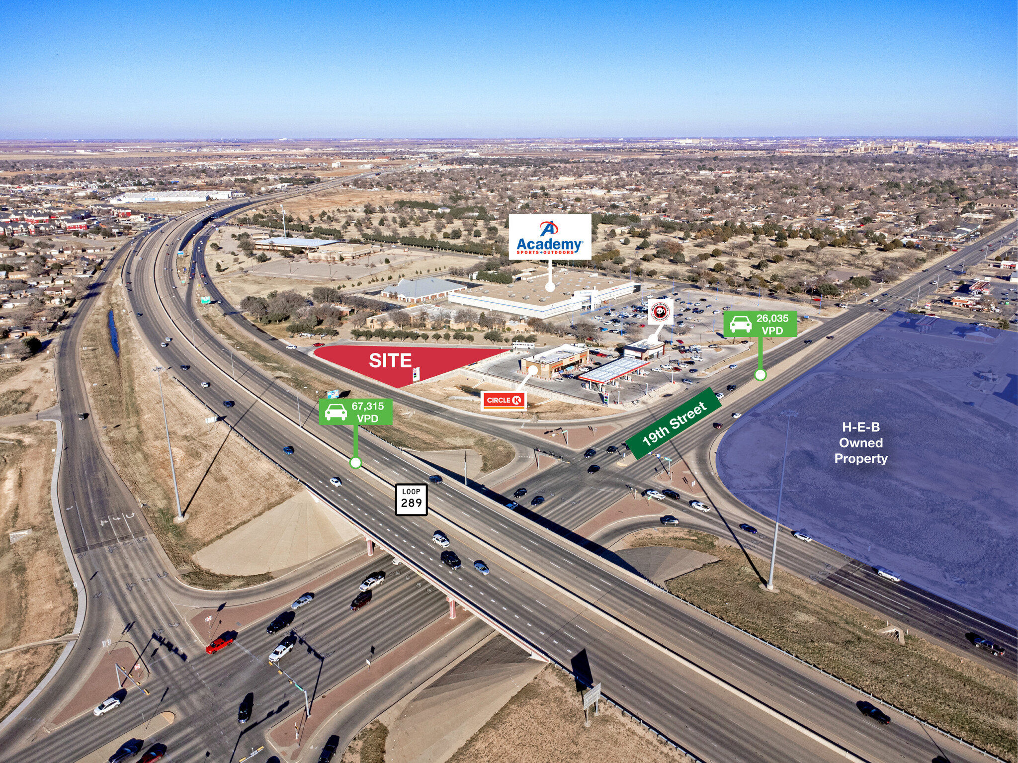 NEC 19th Street & W Loop 289, Lubbock, TX for Sale