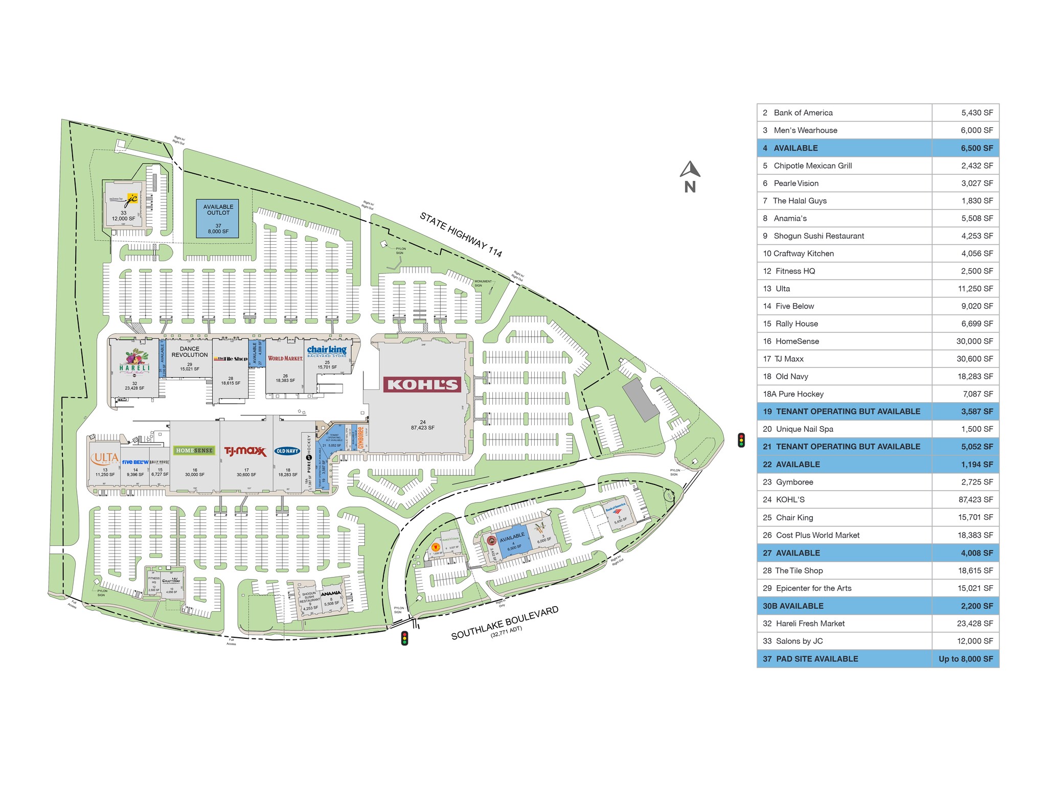 2900-3100 Southlake Blvd, Southlake, TX for Rent