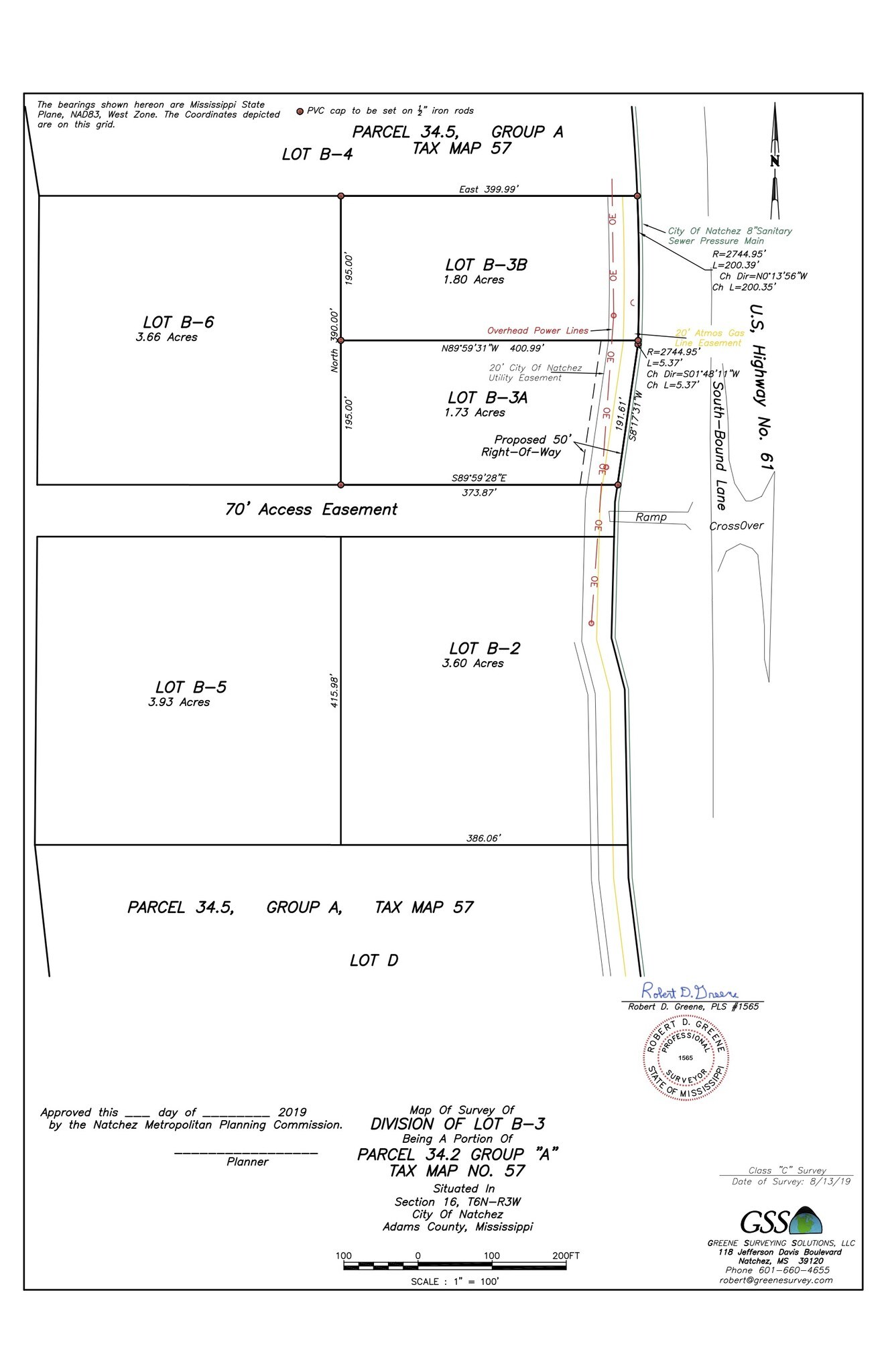 000B-3B Highway 61, Natchez, MS for Sale