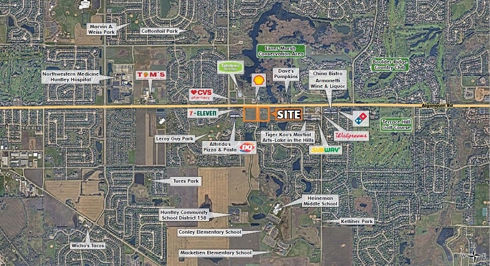 Algonquin Rd @ Lakewood rd, Algonquin, IL for Sale