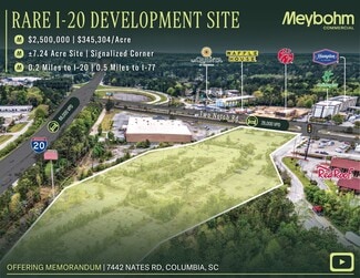 Columbia, SC Commercial - 7442 Nates Rd