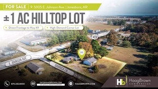 Jonesboro, AR Commercial Land - 5905 E Johnson Ave Jonesboro, AR Commercial Land - 5905 E Johnson Ave