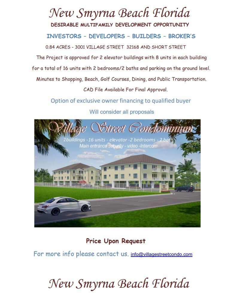 3001 Village St, New Smyrna Beach, FL for Sale