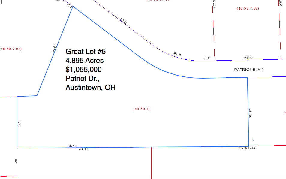 Patriot Drive, Austintown, OH for Sale