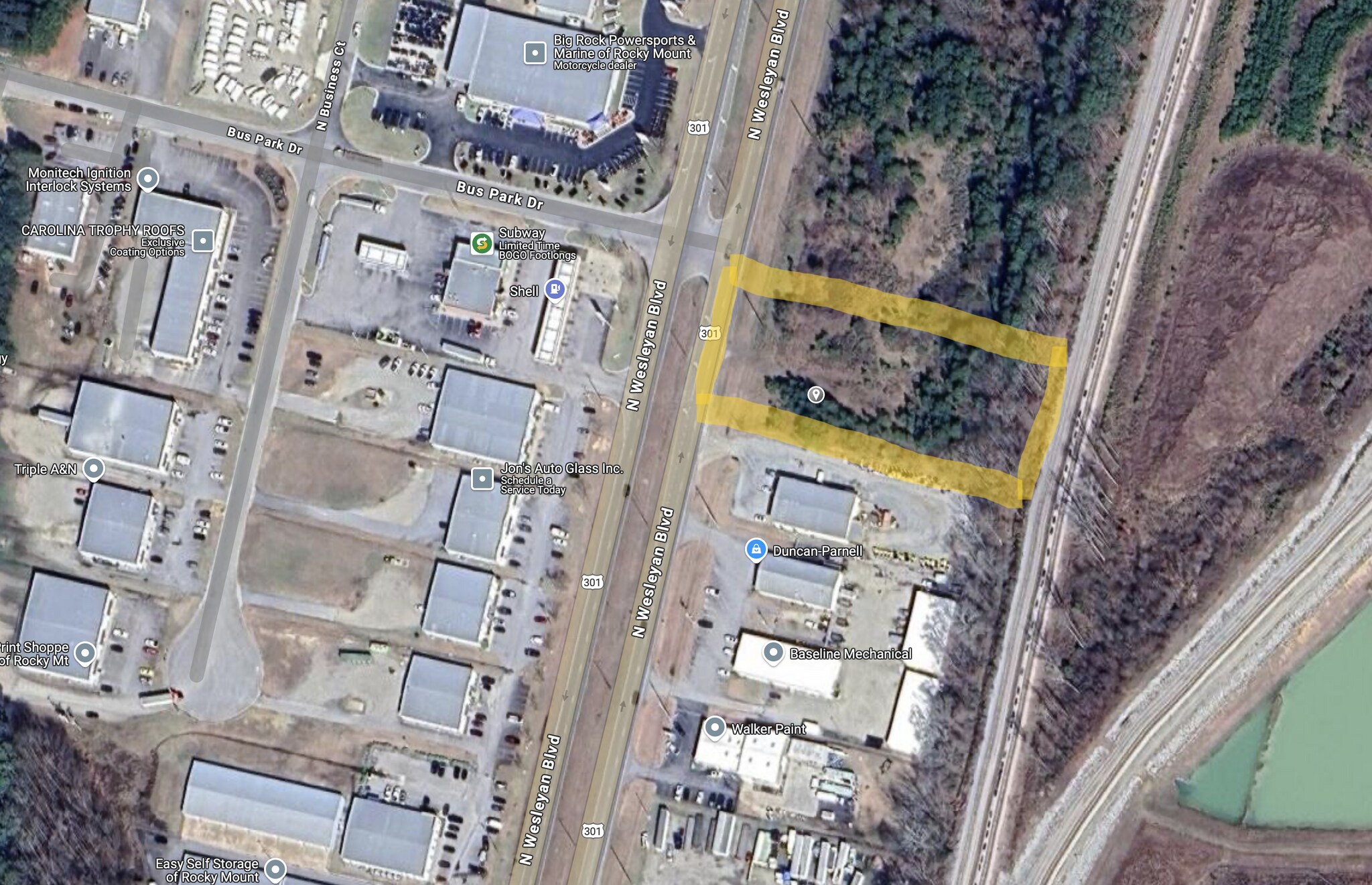 North Wesleyan Blvd, Rocky Mount, NC for Sale
