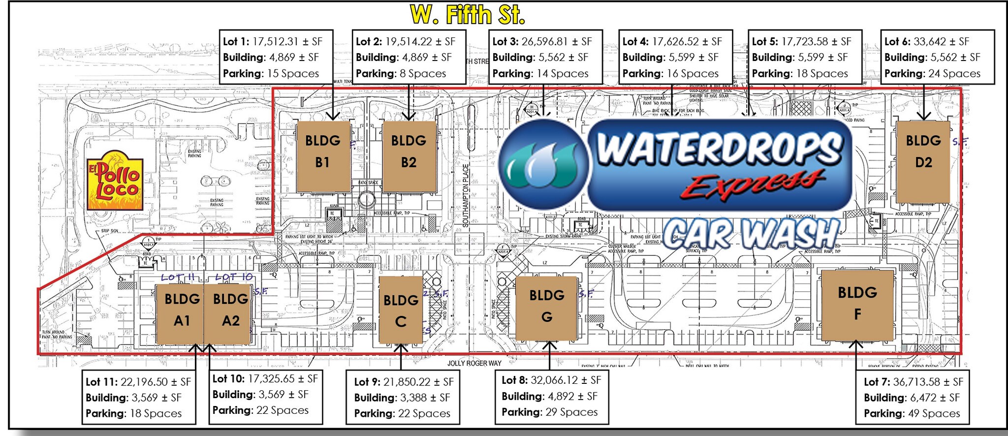 3600-3700 W 5th St, Oxnard, CA for Sale